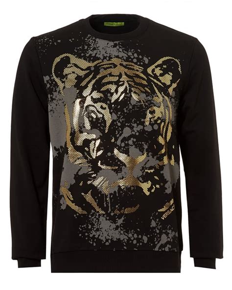 versace jeans camouflage tiger sweatshirt|Versace Jeans Couture sweatshirts for Men .